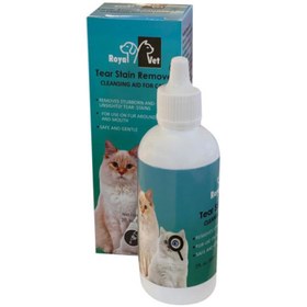 تصویر قطره پاک کننده خط چشم گربه رویال وت وزن 60 میلی لیتر Royalvet cat eye liner remover 60 ml