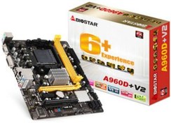 تصویر مادربرد بایواستار BIOSTAR A960D+V2 BIOSTAR A960D+V2 AM3+ Mainboard