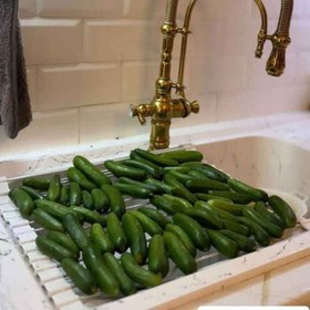 تصویر آبگیر سینک فلزی تاشو 