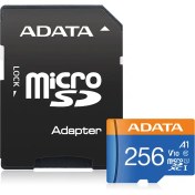 تصویر کارت حافظه microSDXC ای دیتا ظرفیت 256 مدل V10 Adata Microsd 128G