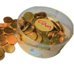 تصویر آدامس بادکنکی اوینا مدل سکه ای بسته ۱۰۰ عددی 