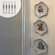 تصویر گیره نگهدارنده بشقاب مدل Asa کد 1 مجموعه 5 عددی 