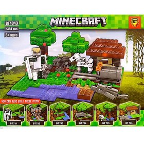 تصویر لگو ماینکرافت بزرگ BT4043 با ۳۹۴ قطعه 