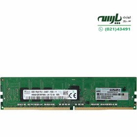تصویر رم سرور HPE 8GB Single Rank x8 DDR4-2400 