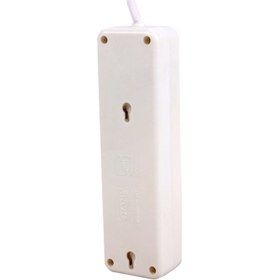 تصویر چند راهی 3 خانه برق هانی الکتریک HI-301 با کابل 2 متری Hani Electric HI-301 2m 3 Way Power Strip