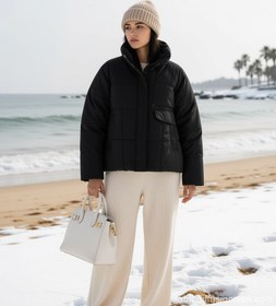 تصویر کاپشن آستردار وارداتی زنانه 