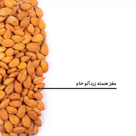 تصویر مغز هسته زردآلو خرید مغز هسته زردآلو با قیمت ارزان از فروشگاه خشکبار آلارسان