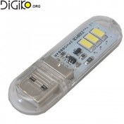 تصویر چراغ LED USB تاچ مهتابی 