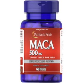 تصویر ماکا 500 میلی گرمی پیویرتنز پراید / Puritan’s Pride Maca 500 MG 