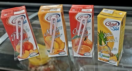 تصویر آب میوه هلو کارتونی ۲۰۰ میلی لیتر 