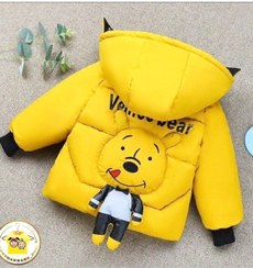 تصویر کاپشن بچگانه مدل پو 069 - سایز XXL Poo children's jacket