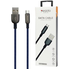 تصویر کابل میکرو یو اس بی Yesido CA25 2.4A 1.2m Yesido CA25 2.4A 1.2m MicroUSB Cable