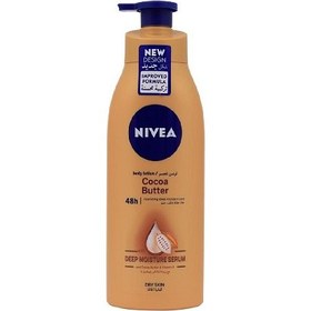 تصویر لوسیون بدن نیوا Nivea حاوی کره طبیعی کاکائو حجم 400 میلی لیتر مبدا سفارش امارات 