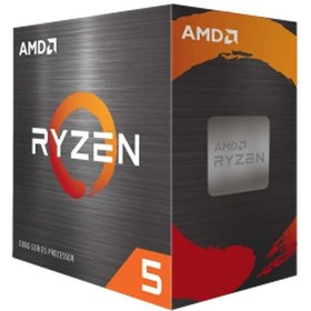 تصویر سی پی یو باکس ای ام دی مدل Ryzen 5 5600X ا AMD Ryzen 5 5600X AM4 BOX CPU AMD Ryzen 5 5600X AM4 BOX CPU