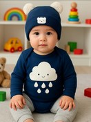 تصویر بادی شلوار نوزادی بیبی گپ سایز 18 تا 24 ماه | جنس دورس دونخ فول پنبه | خرید اقساطی - 18-24 