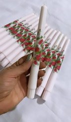 تصویر شمع قلمی طرح دار (20 عددی ) Candle