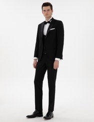 تصویر تاکسیدو مردانه آستین بلند راسته | پیر کاردین Pierre Cardin 1128183 