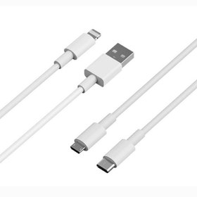 تصویر کابل اندرویدی سیلیکون جووی LM-181 کابل تبدیل کابل تایپ سی USB Type-C