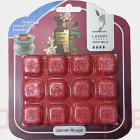 تصویر اسانس خوشبو کننده هوا جامد لاکچری کَندل Luxury Candel مدل یاسمین روژ Jasmin Rouge 