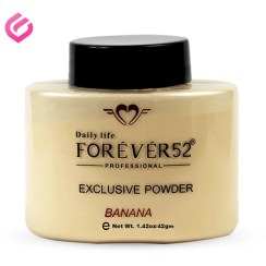 تصویر پودر فیکس فوراور ۵۲ مدل BANANA حجم ۴۲ میلی لیتر با ماندگاری ۲۴ ساعت 