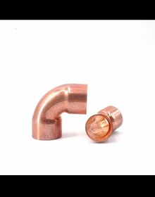 تصویر زانو مسی سایز "7/8 اینچ 90 درجه - Copper 90° Elbow 22mm