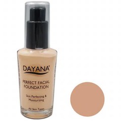 تصویر کرم پودر مدل Perfect Facial حجم 30 میلی لیتر دایانا 08 Dayana Perfect Facial Foundation