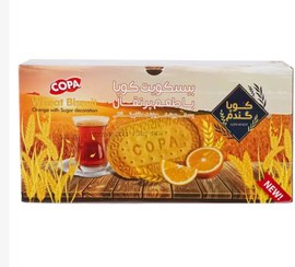 تصویر بیسکوئیت گندم پرتقالی کوپا 900 گرم 