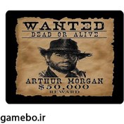 تصویر ماوس پد طرح رد دد(Red dead) کدMP1082 