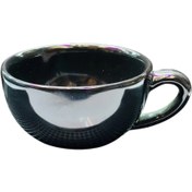 تصویر فنجان لته خوری سرامیکی سایز ۲۲۰ میل 