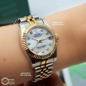 تصویر ساعت رولکس دیت جاست فلزی زنانه rolex date just