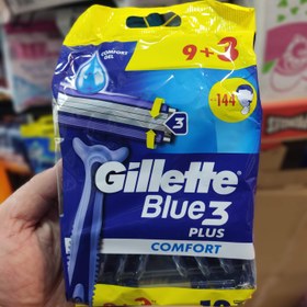 تصویر ژیلت بلوتری سه تیغ 12عددی 