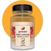 تصویر رنگ پودری زرد طلایی – 50 گرمی 