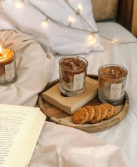 تصویر شمع آیس کافی Ice Coffee Candle