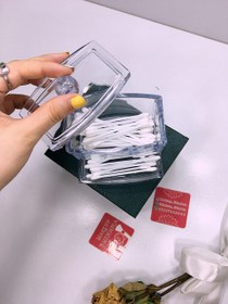 تصویر جا گوش پاک کن ویژن پلاست Vision Plast Cotton Swab Box