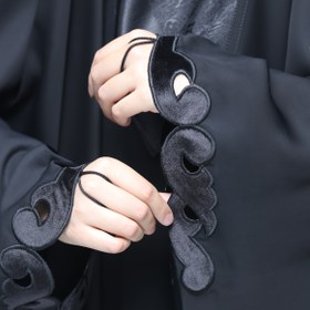 تصویر چادر عربی مخمل موج - ۱۷۵ 