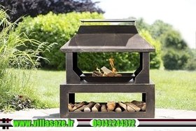 تصویر آتشدان ویلایی کد 218 