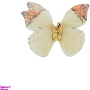 تصویر پلاک گردنبند طلا ۱۸ عیار زنانه مدل پروانه 