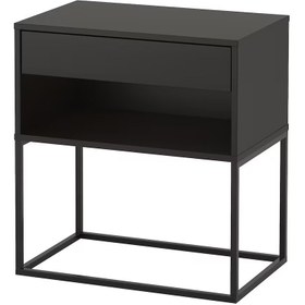 تصویر میز پاتختی ایکیا مدل VIKHAMMER کن مدل 400546 