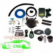 تصویر کیت کامل سی ان جی الکتروفن بدون مخزن ا Electrofan CNG complete kit without tank Electrofan CNG complete kit without tank