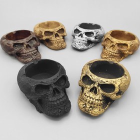 تصویر زیرسیگاری اسکلت - مسی 