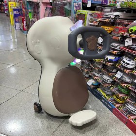 تصویر پلاسماکار (لوپ کار) تک شاخ کرم قهو ای 3 