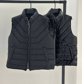 تصویر پافر کوتاه مشکی 