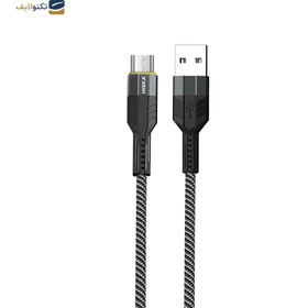 تصویر کابل میکرو یو اس بی هیسکا مدل LX-305M طول 2 متر Hiska LX-305M MicroUSB to USB cable 2m