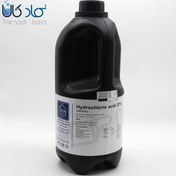 تصویر اسید کلریدریک 32% Laboratory دکترمجللی - 1 لیتری پلی اتیلنی Hydrochloric acid 32% Laboratory