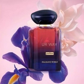 تصویر عطر ادوپرفیوم زنانه مای مدل Ur Way حجم ۱۰۰ میل رایحه شیرین 
