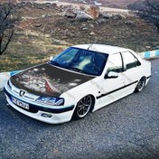 تصویر استیکر کاپوت ماشین طرح بین الحرمین 