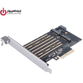 تصویر کارت توسعه PCI-E افزایش M.2 NVME اوریکو مدل PDM2 ORICO PDM2 M.2 NVME to PCI-E 3.0 X4 Expansion Card