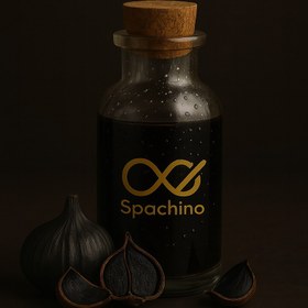 تصویر سیر سیاه | Black Garlic gr