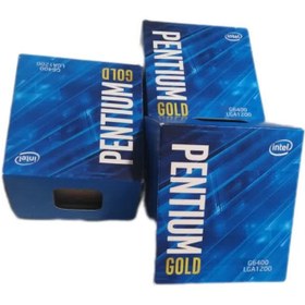 تصویر خنک کننده پردازنده اورجینال اینتل مدل Intel Pentium Gold 