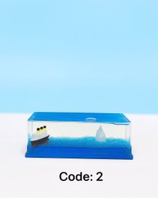 تصویر اکواریوم طرح کشتی 